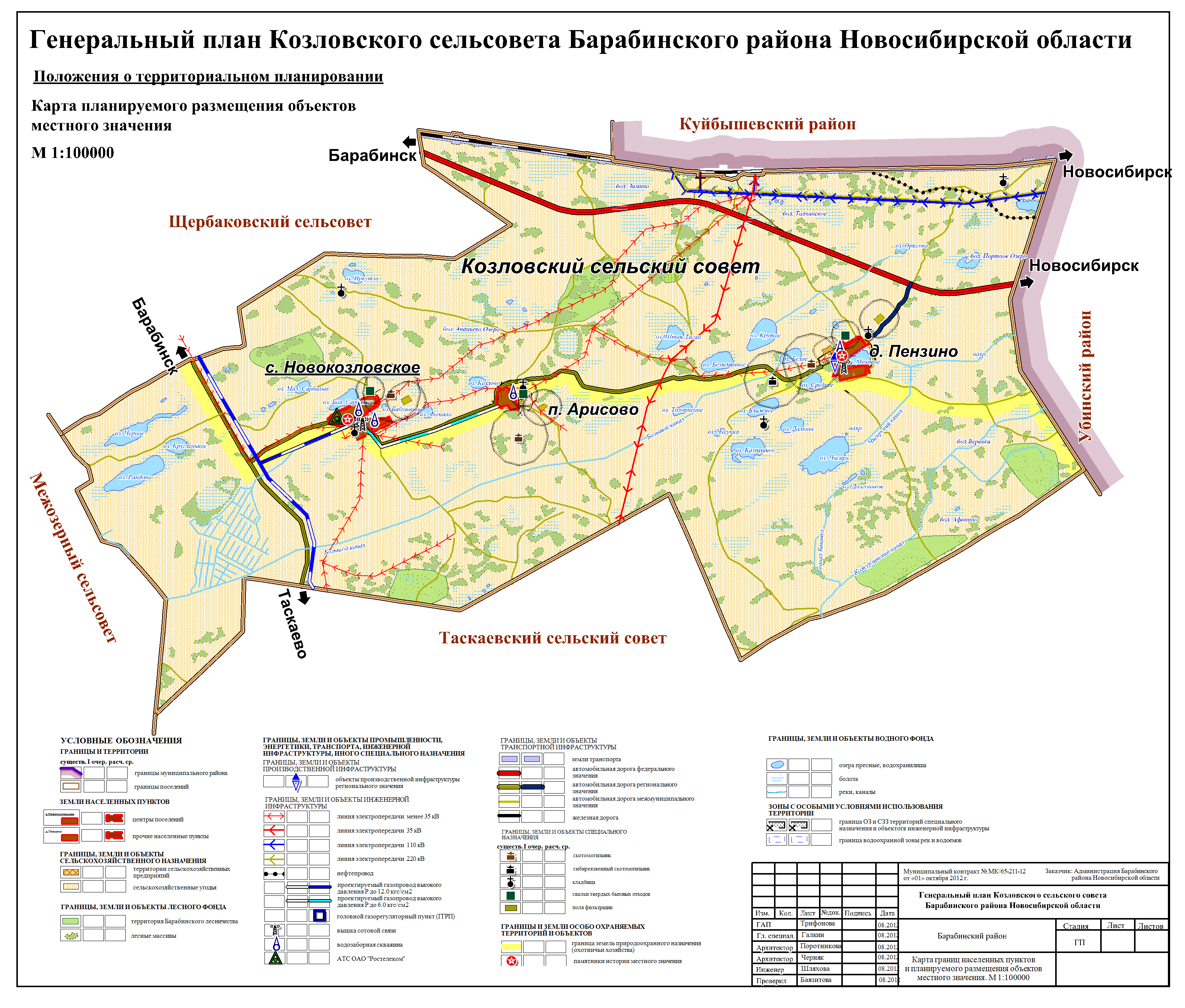 Генеральный план нсо